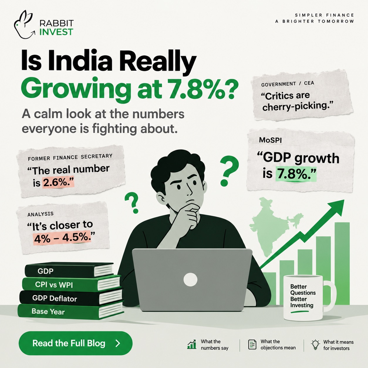 Is India really growing at 7.8%? A calm look at the numbers everyone is fighting about