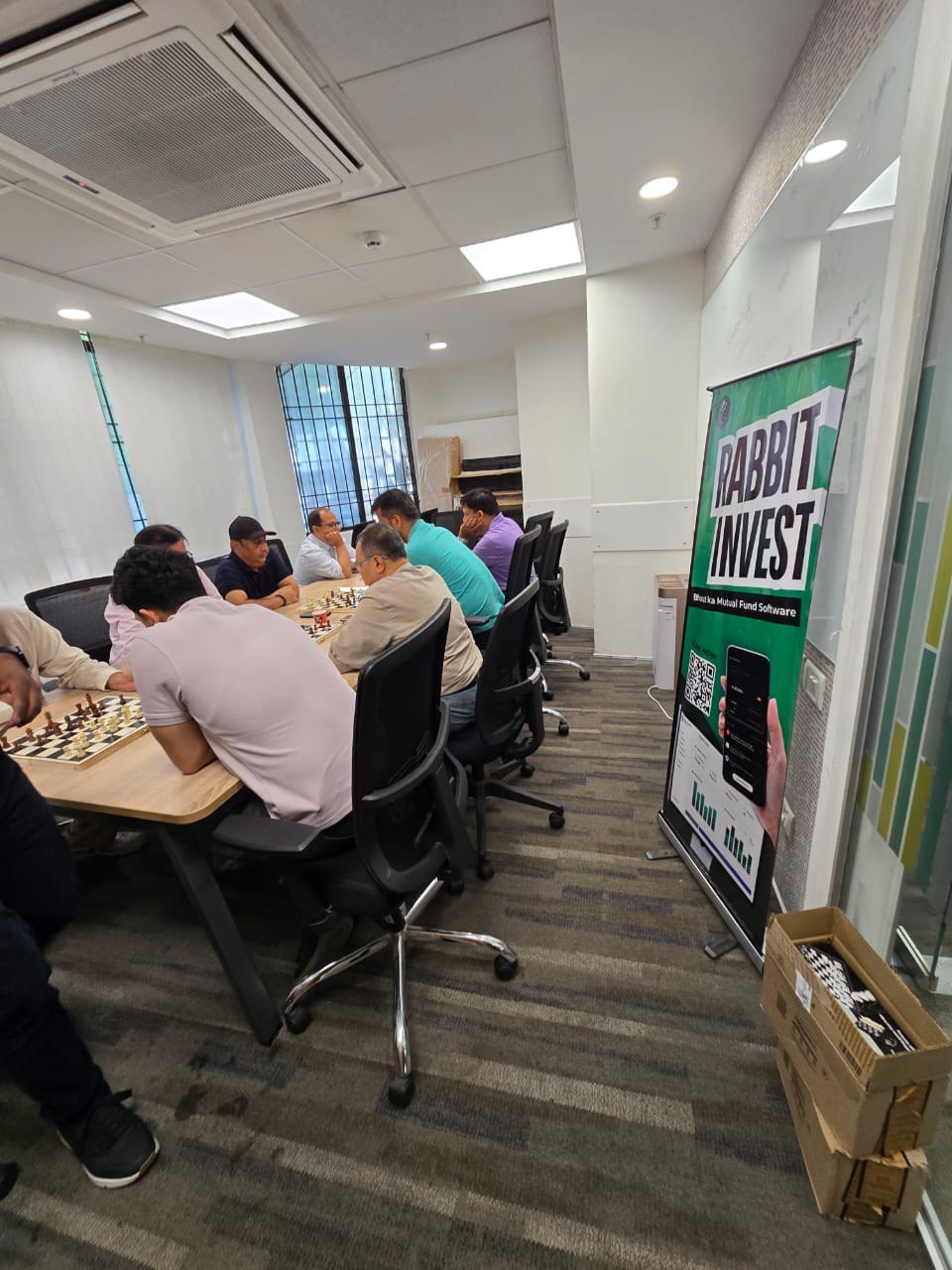 Rabbit Invest at AMDWA Chess Meet
