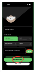 Enter details to create a family