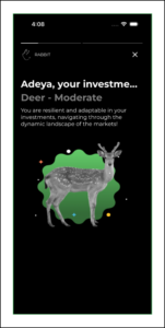 How to discover your investment personality/ risk profile on Rabbit Invest app?